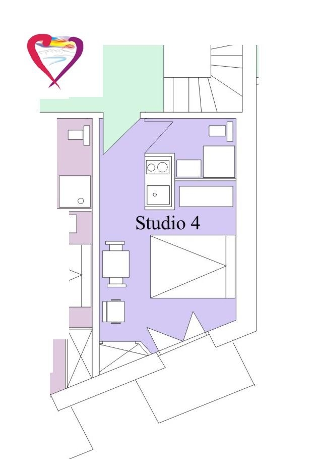 Studio N° 4 -     Appart'hôtel Primavéra 